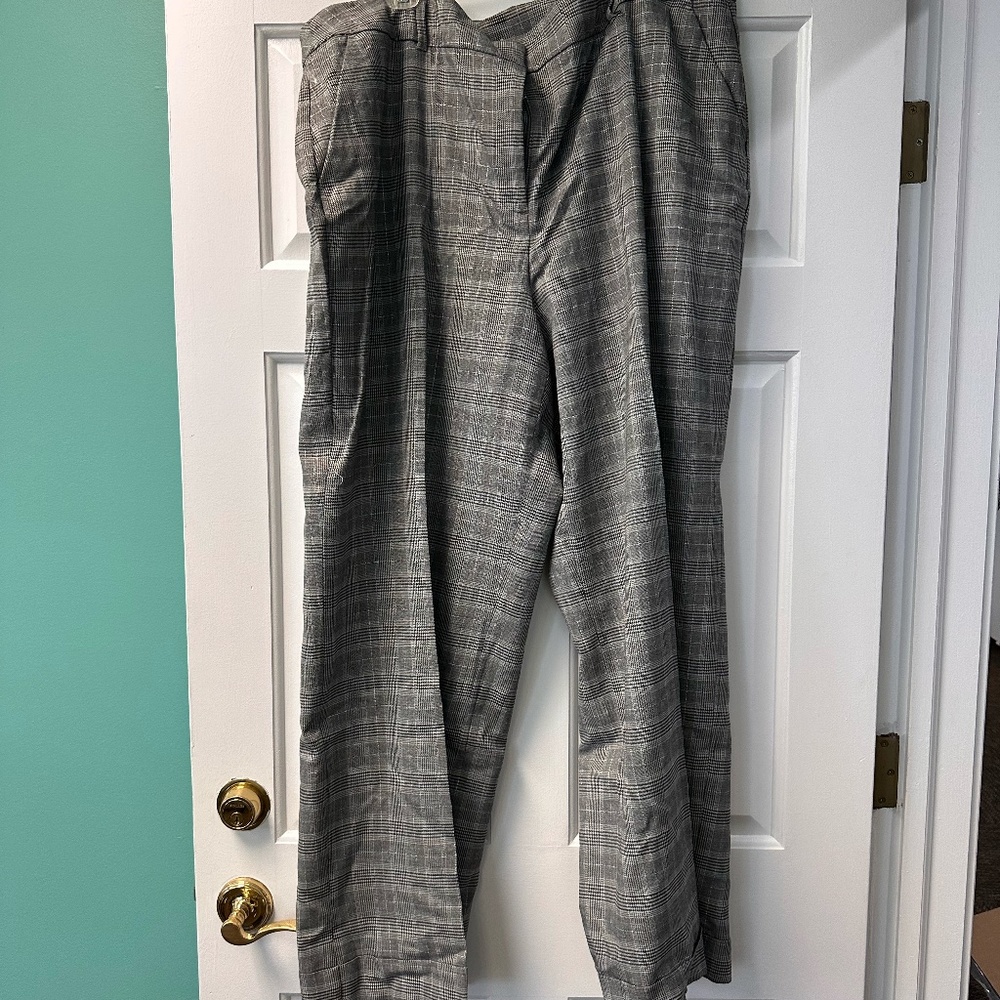 Plaid Lane Bryant Capris